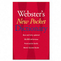WebsterÛªs New Pocket Dictionary, Paperback, 336 Pages