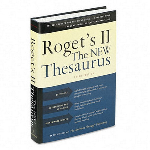 Roget's II: The New Thesaurus, Hardcover, 1,216 Pages - The