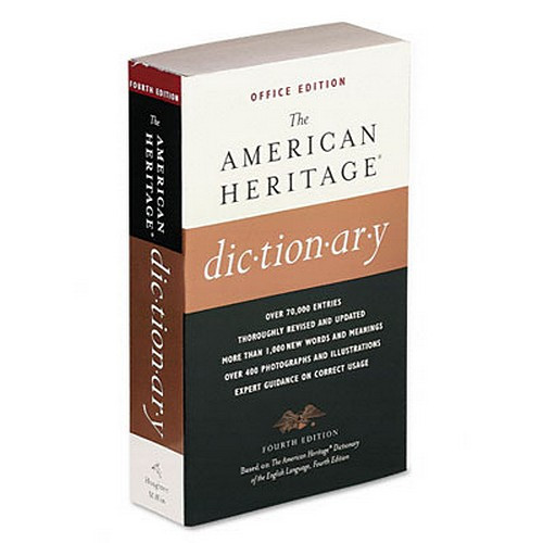 American Heritage Office Edition Dictionary, Paperback, 960 Pages