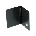 Pressboard Report Cover, Reinforced Hinges, 11 x 8-1/2, 8-1/2 C to C, Black