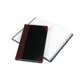 Record/Account Book, Black/Red Cover, 300 Pages, 14-1/8 x 8-5/8