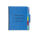 Vertical Personnel Folders, 1/3 Cut, Top Tab, Letter, Blue, 10/box