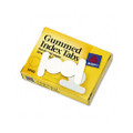 Gummed Index Tabs, 5/8in, White, 50/pack