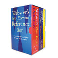 Webster's New Essential Reference Three-Book Desk Set, Paperback