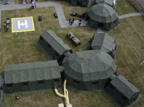 Shelter, Base-X, Dome, Extnd, 8D36 - NSN 8340-01-533-1667, 8340-01