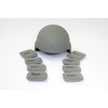 Pad Set, Suspension, Lightweight Helmet (LWH) or Advanced Combat Helmet (ACH), Size 6 (3/4 Inch), 8-Pad "SOF" Configuration, NSN 8470-01-564-1311