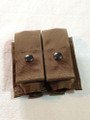 MOLLE 40mm High-Explosive Grenade Pouch, Double, NSN 8465-01-532-2392 (Coyote Brown)