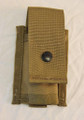 MOLLE 40mm High-Explosive Grenade Pouch, Single, NSN 8465-01-532-2391 (Coyote Brown)