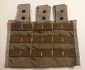 MOLLE 3-Magazine Ammunition Pouch, 5.56mm, NSN Unassigned (Coyote Brown)