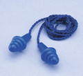 Earplugs, 4-flange, corded, in poly bag (100 pairs), NSN 6515-01-492-0458