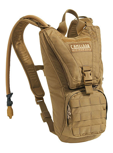 Camelbak Ambush, Coyote Tan, 100 oz/3.0L (61976), with Antidote