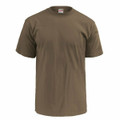 (3-Pack) T-Shirt, Brown, NSN 8420-01-112-1476, Large, for BDU/DCU Uniform