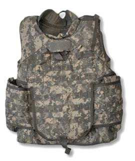 Improved Outer Tactical Vest (IOTV), GEN II, Complete, ACU Pattern