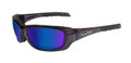 Wiley-X CLIMATE CONTROL GRAVITY Polarized Blue Mirror (Green)/Black Crystal, P/N: CCGRA04