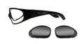 Wiley-X GOGGLES SG-1, Matte Black Frame w/1 Pair Lens Gaskets - Asian Fit, P/N: SG-1MFP