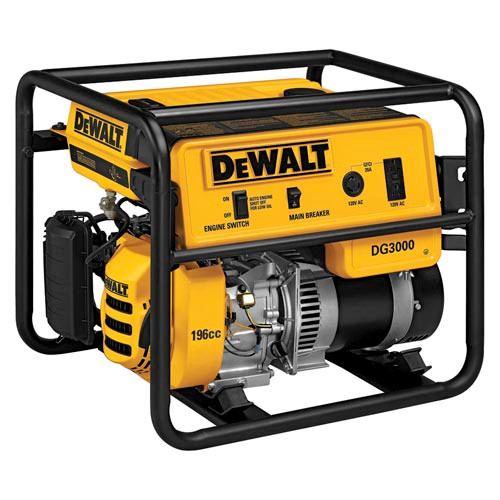 DeWalt 3000 Watt Commercial DEWALT Generator DG3000