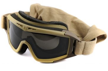 REVISION DESERT LOCUST FAN GOGGLE ESSENTIAL- BLACK GOGGLE FRAME - ArmyProperty Store