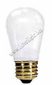 Light Bulb, 10/11W Medium Base (E26), Frost, NSN W-L-101/98A