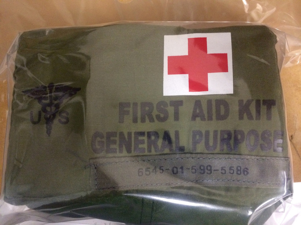 First Aid Kit, NSN 6545-01-599-5586, General Purpose, Panel