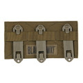S.T.R.I.K.E. Patch Panel w/Speed Clips, Coyote Tan 3 x #3 (2.5" x 5.5") 38CL42CT