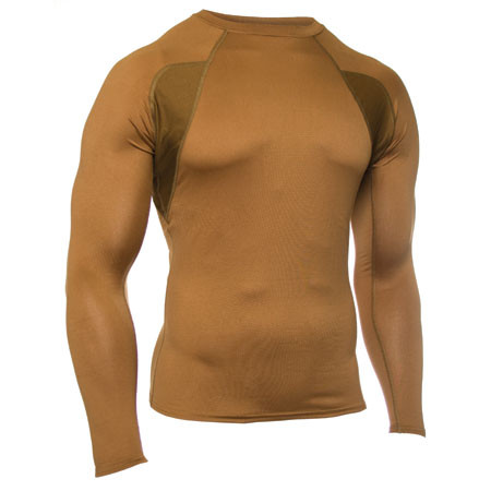 coyote brown compression shirt