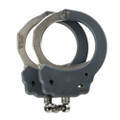 Hinge Handcuffs, Identifier, Steel, Gray, P/N 56117