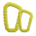 Training Support, Carabiner, Polymer,Neon Yellow, P/N 56218
