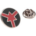 Training Support, Lapel Pins, Red Arrow Certified (Baton), Gold, P/N 59204