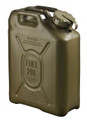 Fuel Can, Plastic, 5-Gallon, OD Green, NSN 7240-01-337-5269