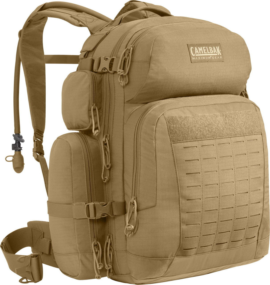 Ch!iii Bag⭐︎NewBoston camel 美品 Camelbak BFM, NSN 8465-01-592-2317, Coyote Tan, 100 oz/3.0L, with