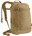 Camelbak HAWG, Coyote Tan, NSN 8465-01-649-3197, 100 oz/3.0L, with Mil-Spec Antidote (Long) Reservoir