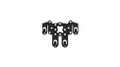 Blackhawk: CQC S.T.R.I.K.E Platform - Ambidextrous, Black (38CL63BK), NSN 8465-01-613-1607