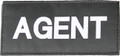 Blackhawk: Agent Patch (White on Black) (90IN01WB)