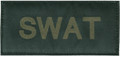 Blackhawk: SWAT Patch (Black on Green) (90IN07BG)