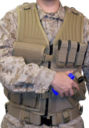 Blackhawk: Omega Elite Vest Cross Draw/Pistol Mag (30EV26DE) (NSN