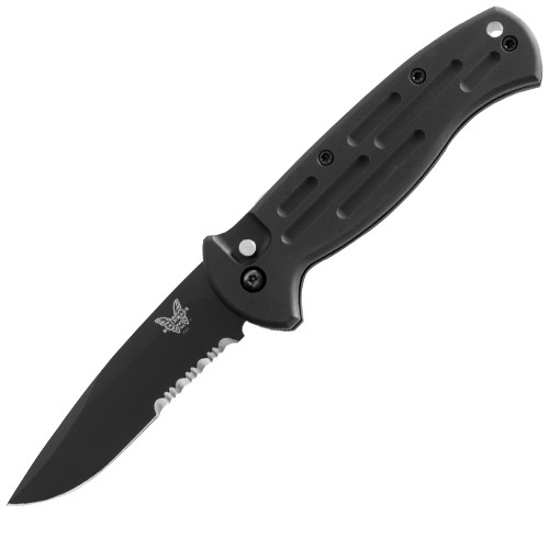 Benchmade 9050SBK AFO Combo Edge Auto Knife, NSN 1095-01-446-4348 - The  ArmyProperty Store