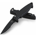 Benchmade Mini-Reflex 3.2" Black Coated Blade And Safety Automatic