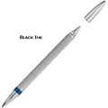 Benchmade Gentleman's Pen Series Silver Aluminum Body, Black Ink
