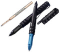 Benchmade Tactical Pen Series Charcoal Anodized Body, Black Grip, Black Ink
