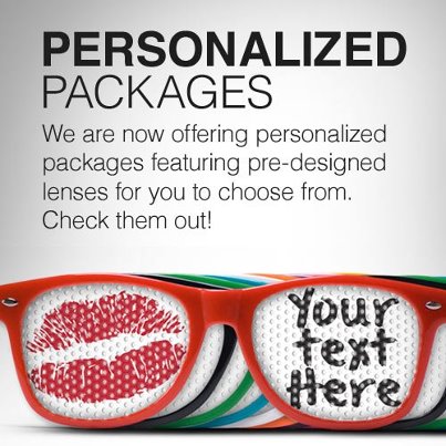 Personalized party glasses online