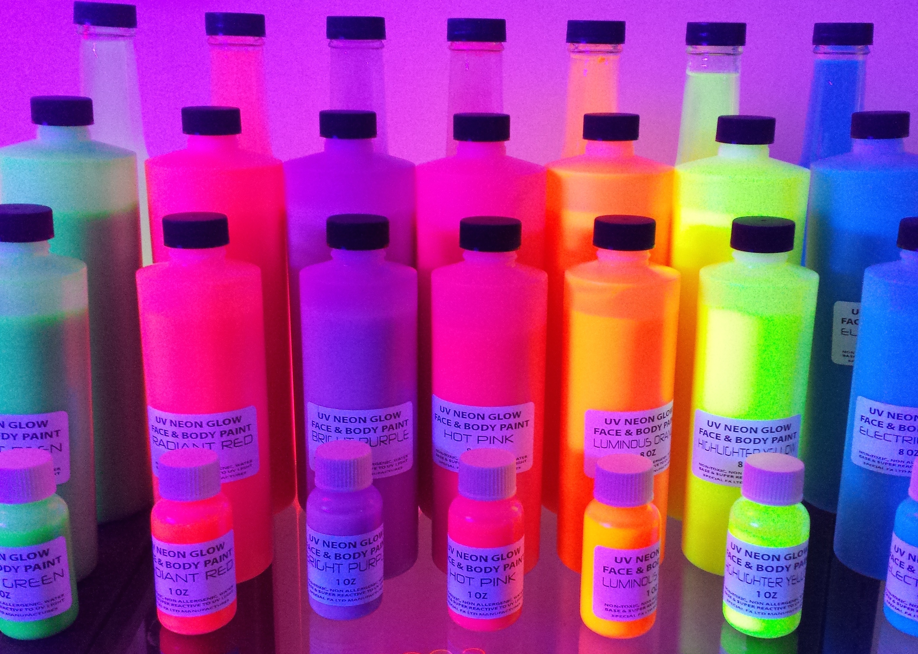 UV Reactive Paint Tubes Give Any Person The Ability To Paint