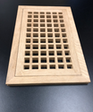 FLUSH WITH FRAME EGG CRATE WOOD FLOOR VENTS