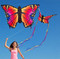 HQ Butterfly Kite Ruby "R" Both Sizes