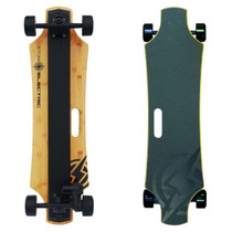 Atom Mini Retroh Molded Skateboard Yellow, 21.5-Inch