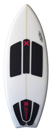 Slasher Pro X Wakesurf Board Front White