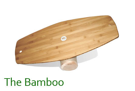 The Bamboo Lotus Balance Board
