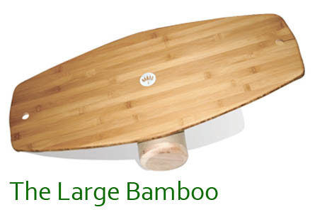 The Bamboo Lotus Balance Board