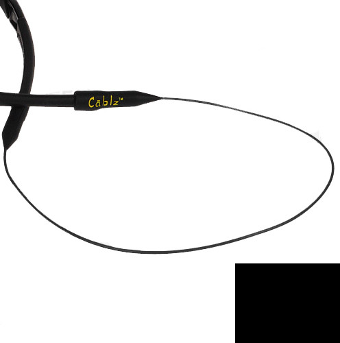 CABLZ Sunglasses Glasses Holder ZIPZ Black 12" Adjustable Eyewear Retainer Sport 