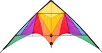 HQ Trigger Eco Line Stunt Kite with Rainbow Design