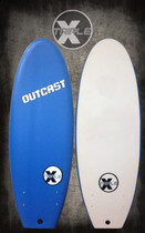 Triple X 510 Soft Top Fishboard Surfboard Waverly 